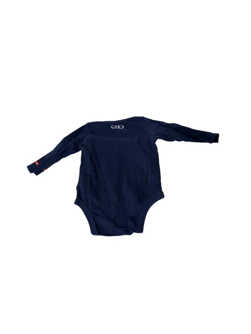 Under armour Boys Infant Baby Size 3 6 Months Navy Blue Long Sleeve 1 piece body